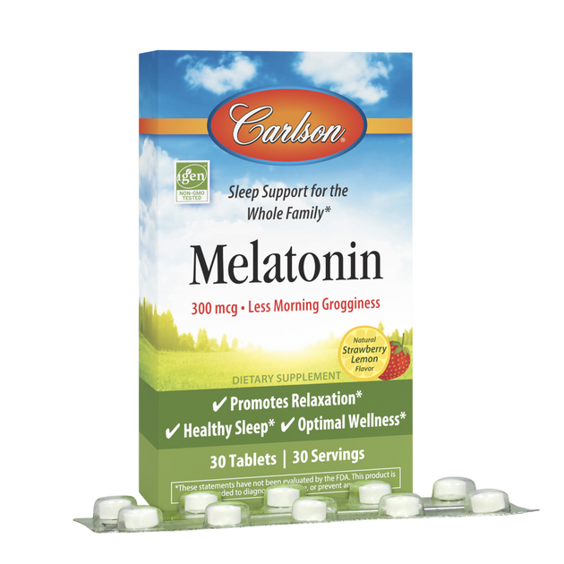 Melatonin - 300 mcg, 30 Tablets