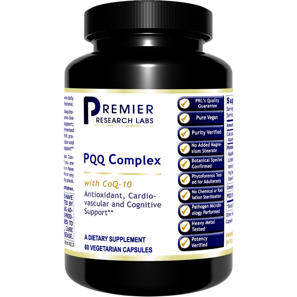 PQQ Complex with CoQ10, 60 Capsules , Brand_Premier Research Labs capsules Form_Capsules Requires Consultation Size_60 Capsules