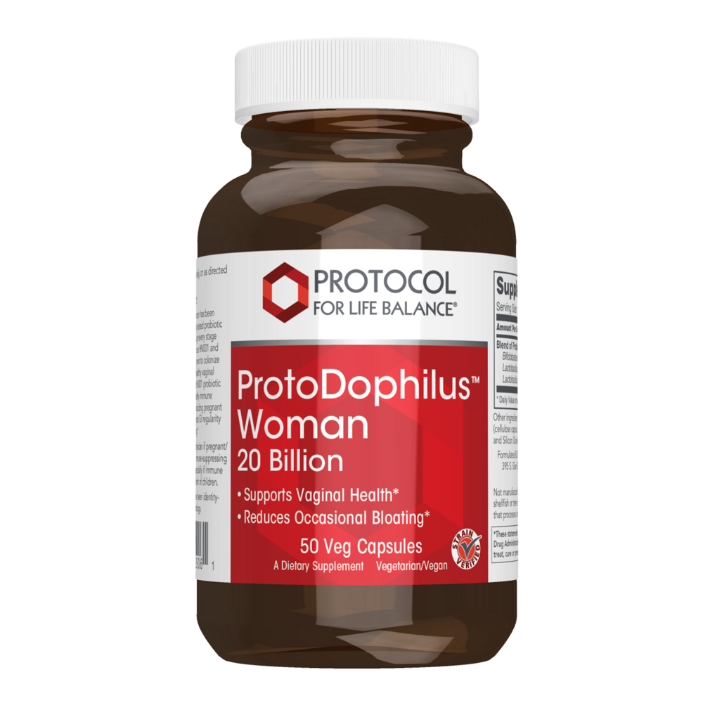 Protodophilus Woman 20 Billion, 50 Capsules , Brand_Protocol for Life Balance capsules Form_Capsules Requires Consultation Size_50 Capsules