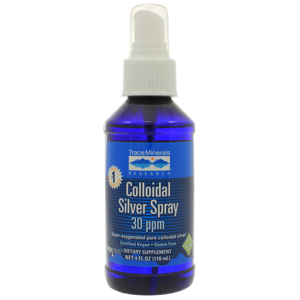 Colloidal Silver Spray 30PPM, 118 mL Liquid