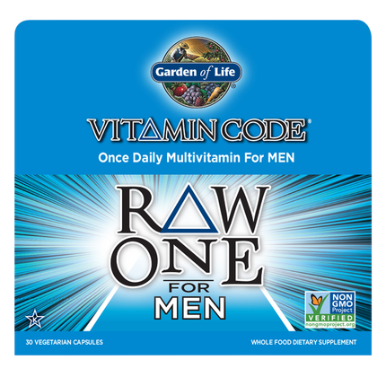 Vitamin Code RAW One for Men, 30 Capsules