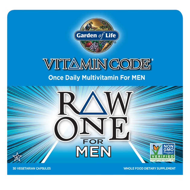 Vitamin Code RAW One for Men, 30 Capsules