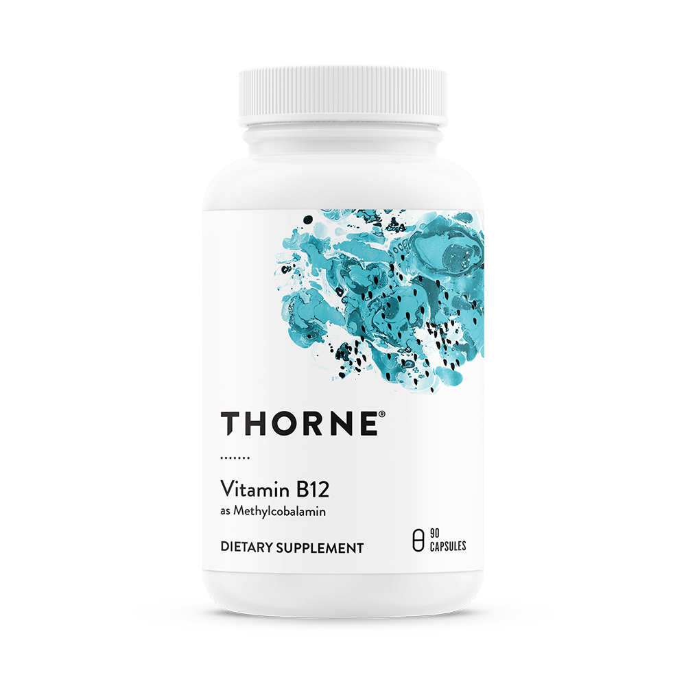 Vitamin B12, 90 Capsules , Brand_Thorne Research Form_Capsules Size_90 Capsules