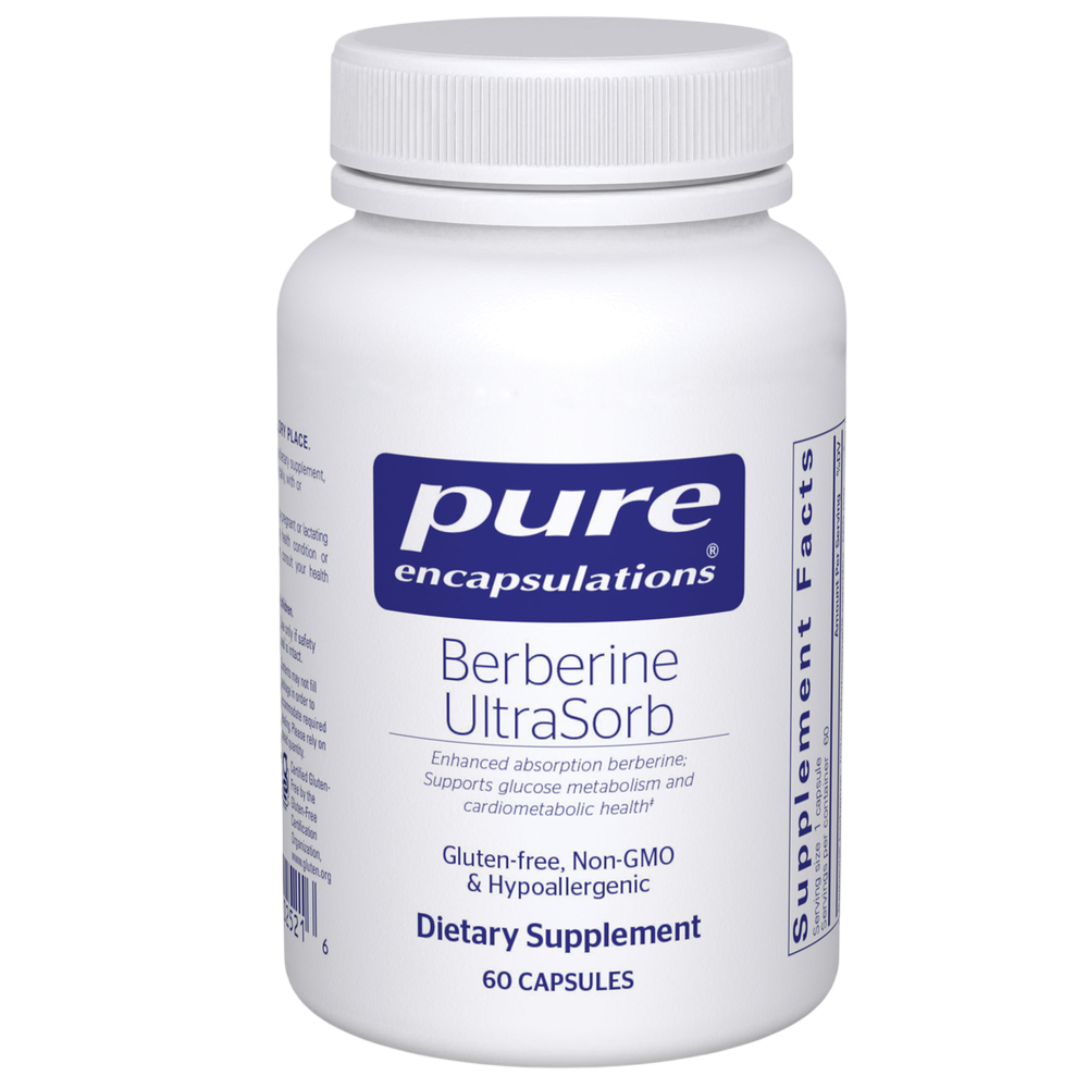 Berberine UltraSorb, 60 Capsules , Brand_Pure Encapsulations Form_Capsules Requires Consultation Size_60 Capsules