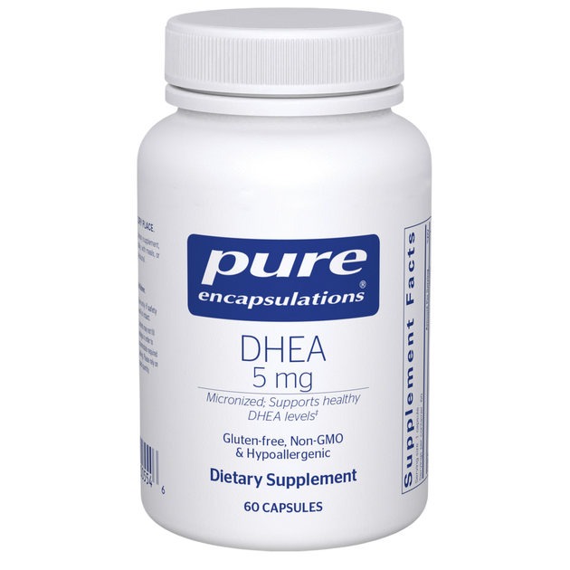 DHEA 5mg, 60 Capsules , Brand_Pure Encapsulations Form_Capsules Requires Consultation Size_60 Capsules