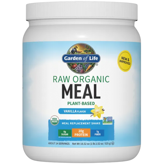 RAW Organic Meal - Vanilla, 525 g