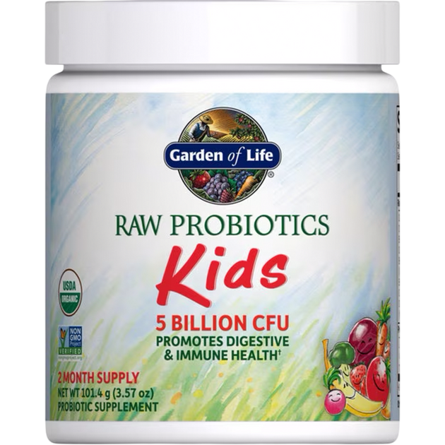 RAW Probiotics Kids, 101.4 g