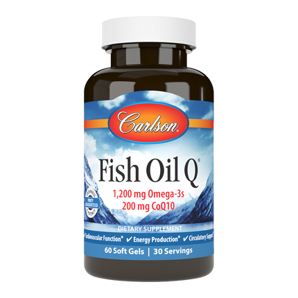 Fish Oil Q, 60 Softgels