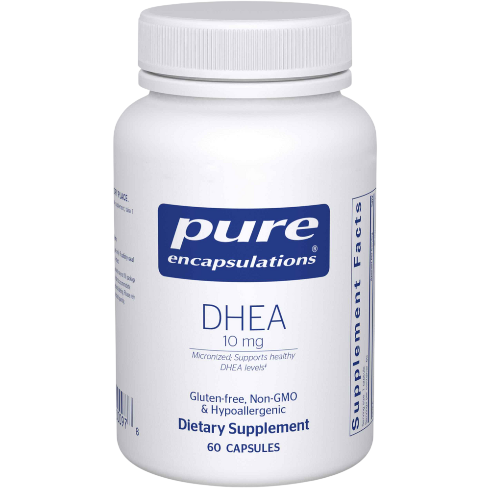 DHEA 10mg, 60 Capsules , Brand_Pure Encapsulations Form_Capsules Requires Consultation Size_60 Capsules