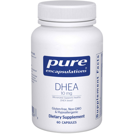 DHEA 10mg, 60 Capsules , Brand_Pure Encapsulations Form_Capsules Requires Consultation Size_60 Capsules