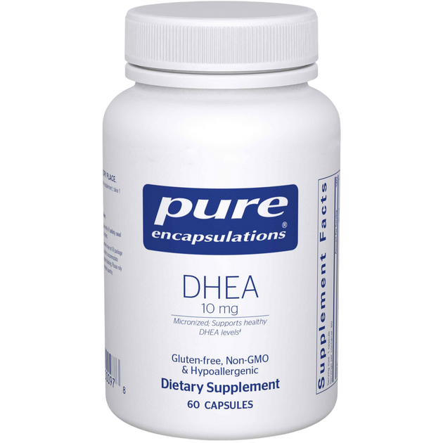 DHEA 10mg, 60 Capsules , Brand_Pure Encapsulations Form_Capsules Requires Consultation Size_60 Capsules