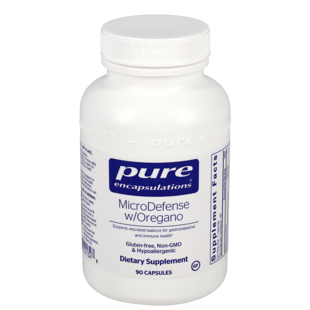 MicroDefense w/Oregano, 90 Capsules , Brand_Pure Encapsulations Form_Capsules Requires Consultation Size_90 Capsules