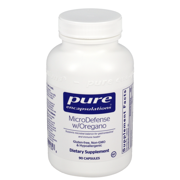 MicroDefense w/Oregano, 90 Capsules , Brand_Pure Encapsulations Form_Capsules Requires Consultation Size_90 Capsules