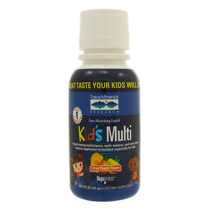 Liquid Kids Multi, 237 mL Liquid , Brand_Trace Minerals Form_Liquid Size_237 mL