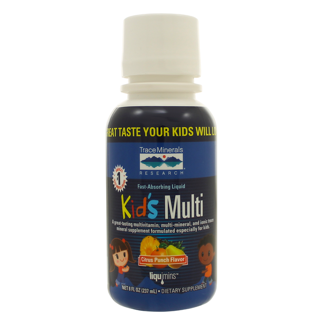 Liquid Kids Multi, 237 mL Liquid , Brand_Trace Minerals Form_Liquid Size_237 mL
