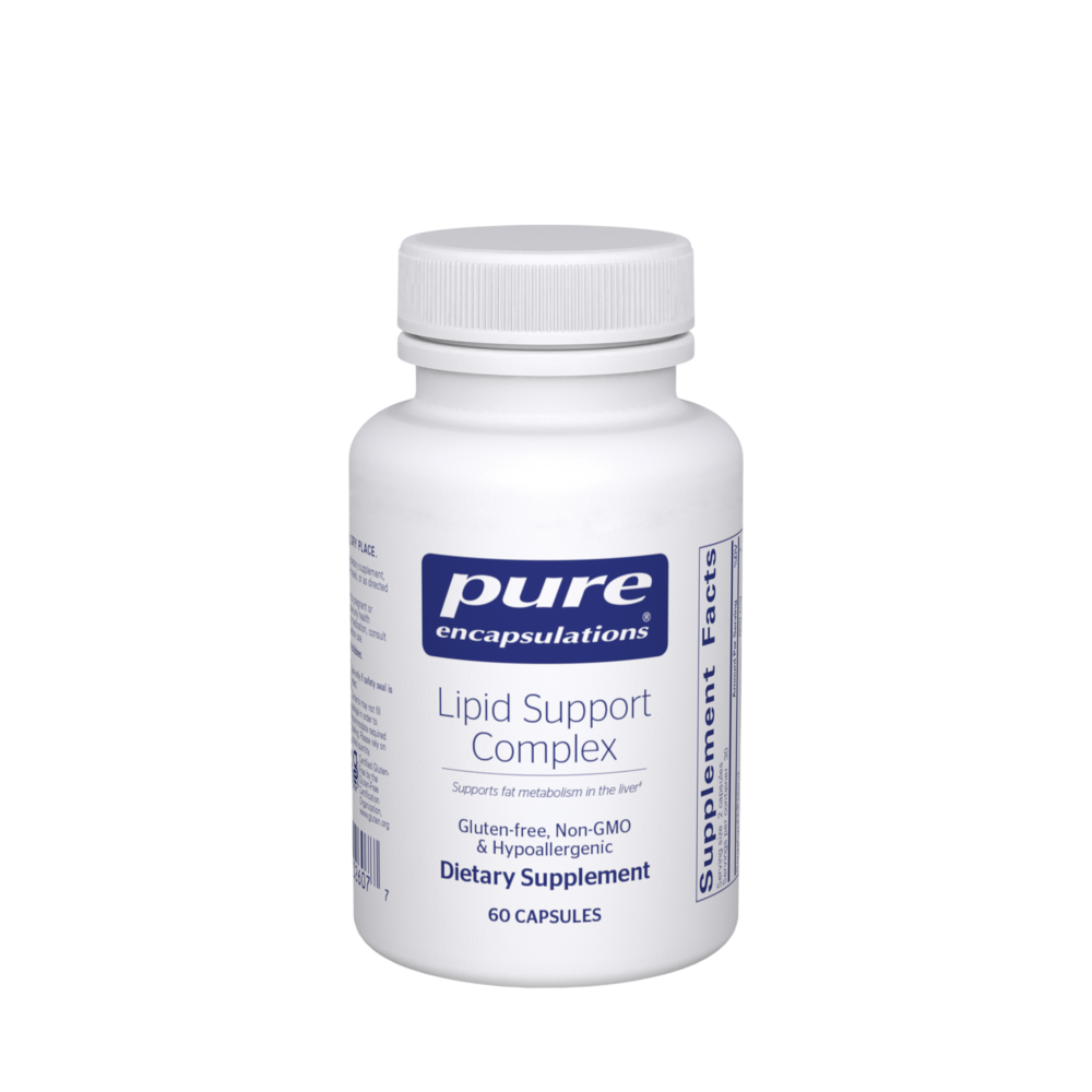 Lipid Support Complex, 60 Capsules , Brand_Pure Encapsulations Form_Capsules Requires Consultation Size_60 Capsules