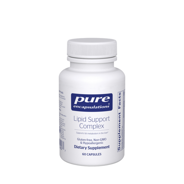 Lipid Support Complex, 60 Capsules , Brand_Pure Encapsulations Form_Capsules Requires Consultation Size_60 Capsules