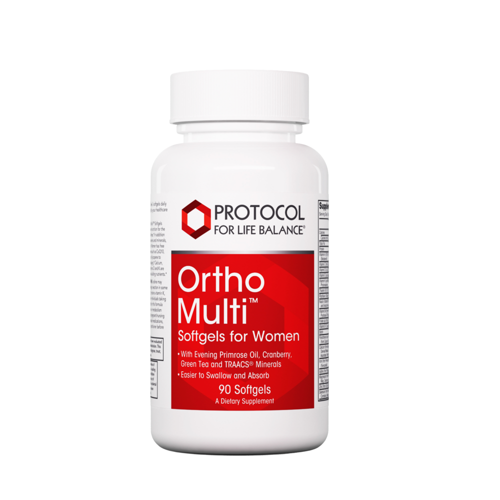 Ortho Multi for Women, 90 Softgels , Brand_Protocol for Life Balance Form_Softgels Requires Consultation Size_90 Softgels softgels