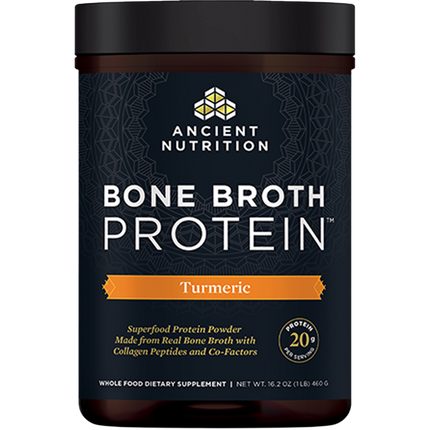 Ancient Nutrition Bone Broth Protein Turmeric - front