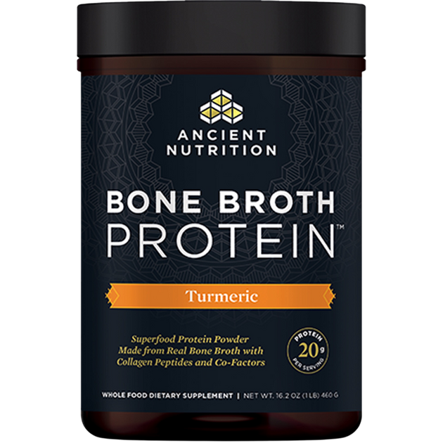 Ancient Nutrition Bone Broth Protein Turmeric - front