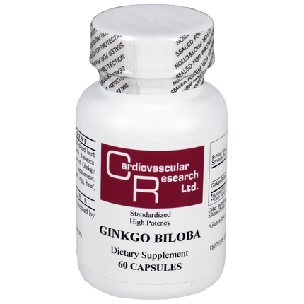 Ginkgo Biloba 120mg, 60 Capsules