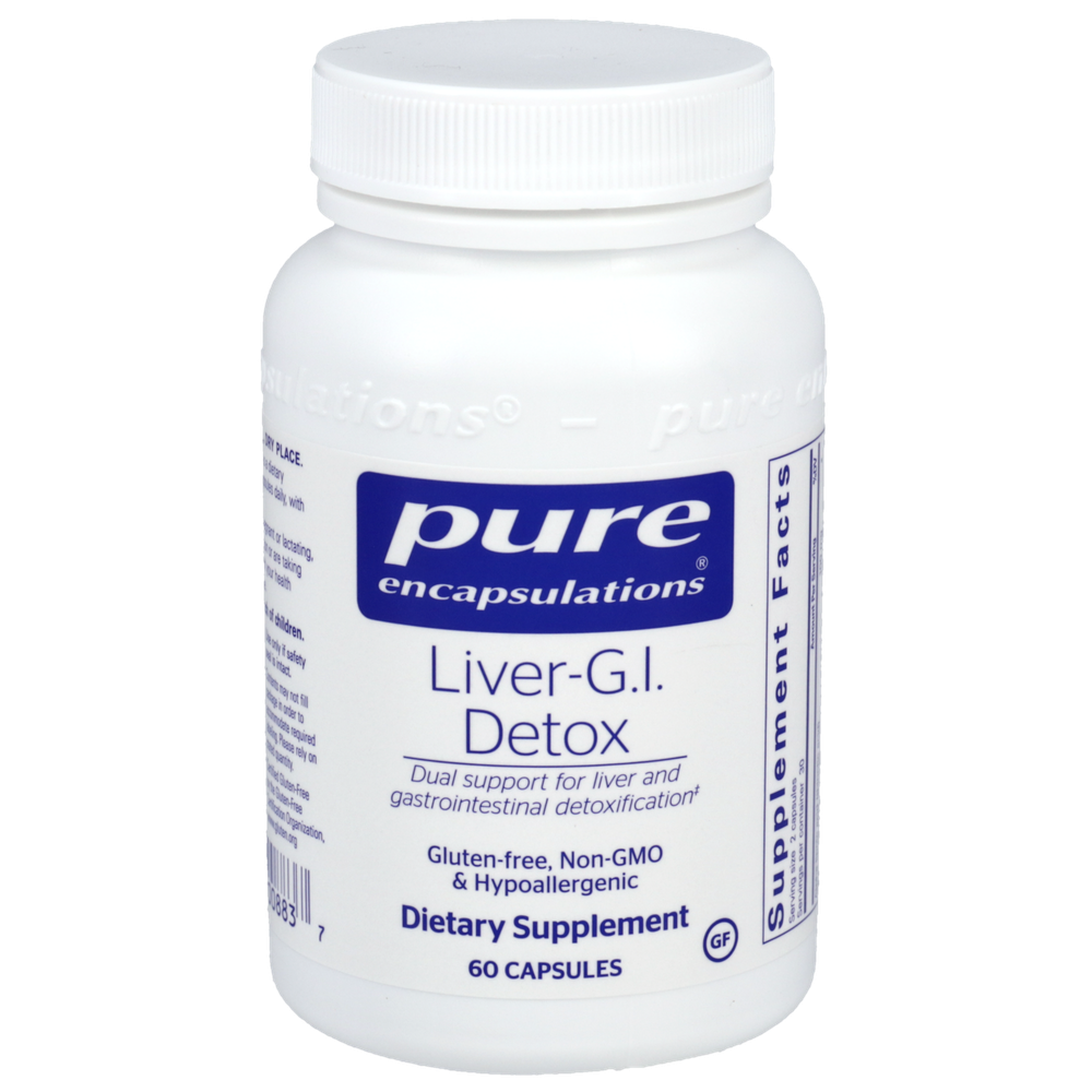 Liver-G.I. Detox, 60 Capsules , Brand_Pure Encapsulations caps Emersons