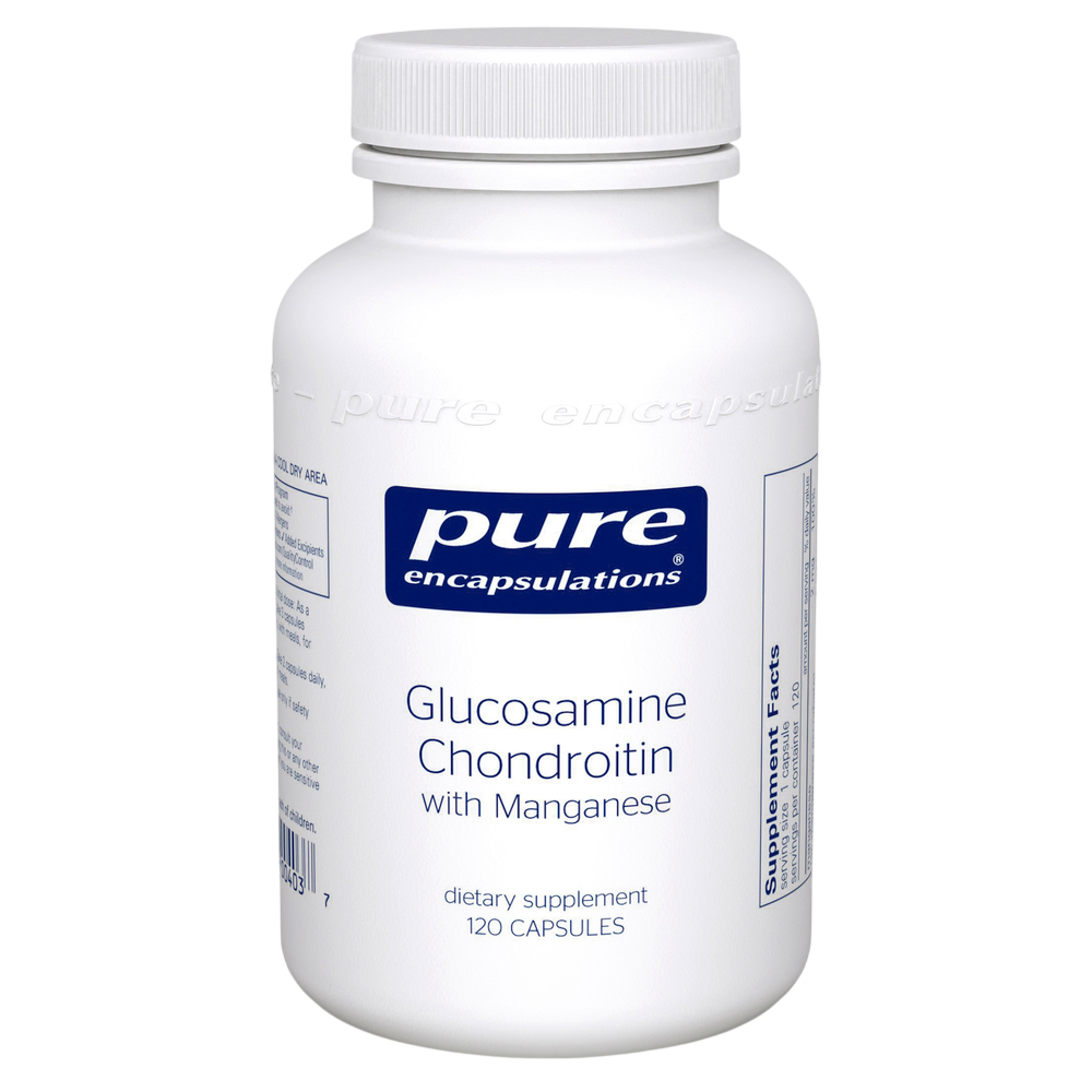 Glucosamine Chondroitin with Manganese, 120 Capsules , Brand_Pure Encapsulations caps Emersons