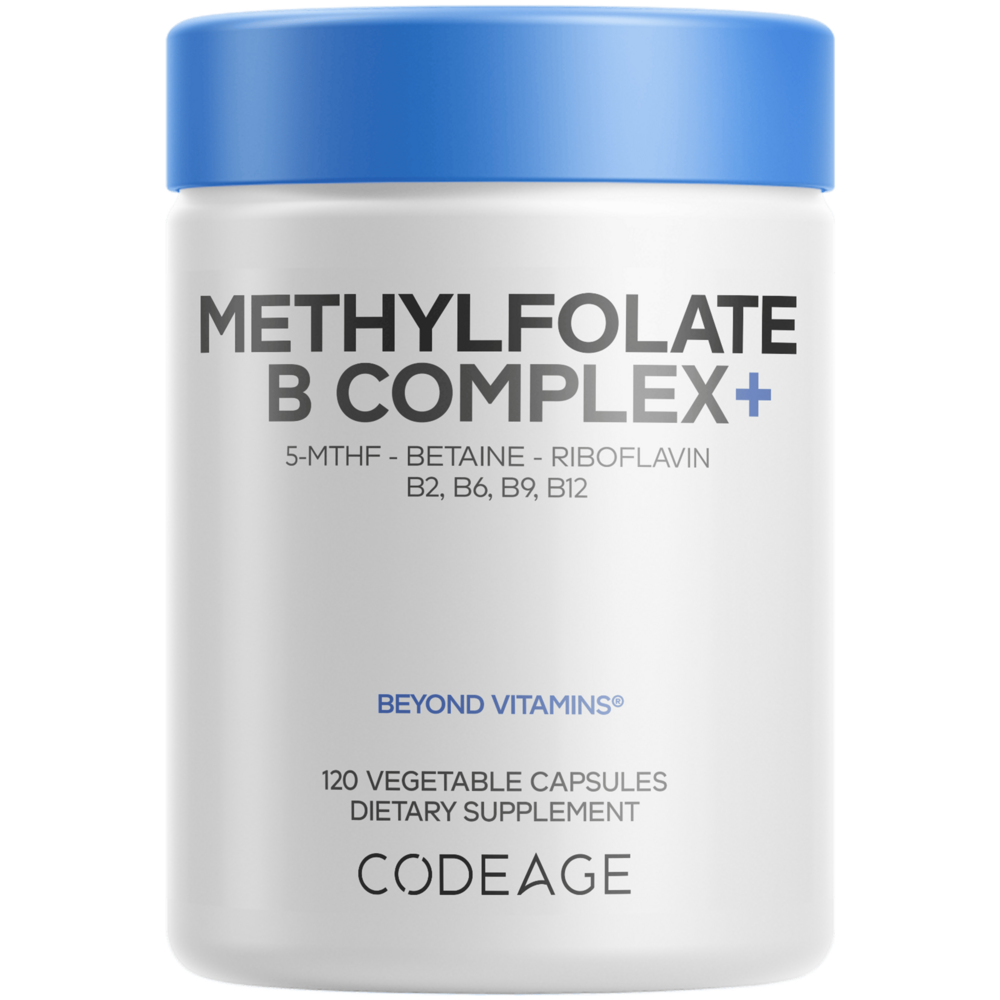 Methylfolate B Complex+, 120 Capsules