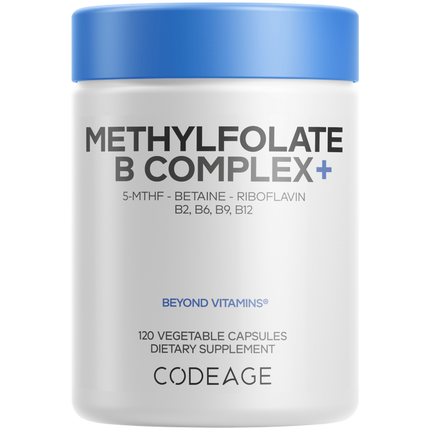 Methylfolate B Complex+, 120 Capsules