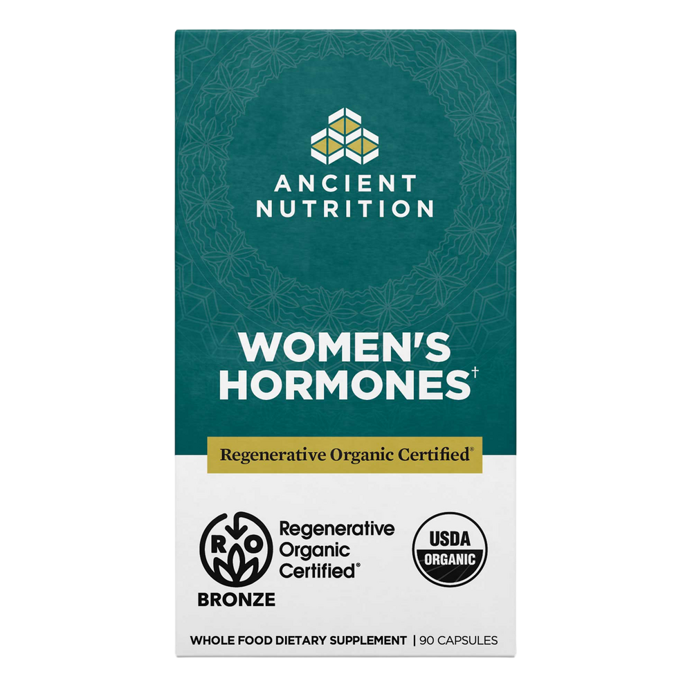 Ancient Nutrition Regenerative Organic Certified Women's Hormones - front