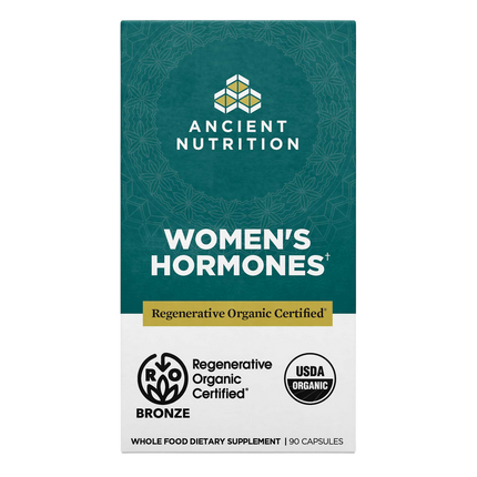 Ancient Nutrition Regenerative Organic Certified Women's Hormones - front