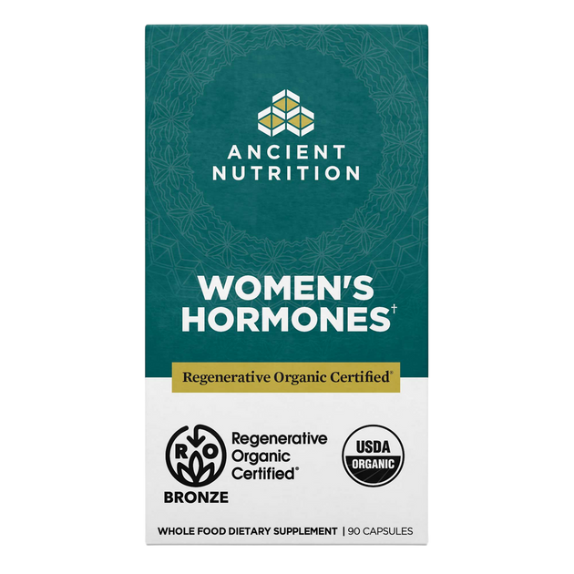 Ancient Nutrition Regenerative Organic Certified Women's Hormones - front