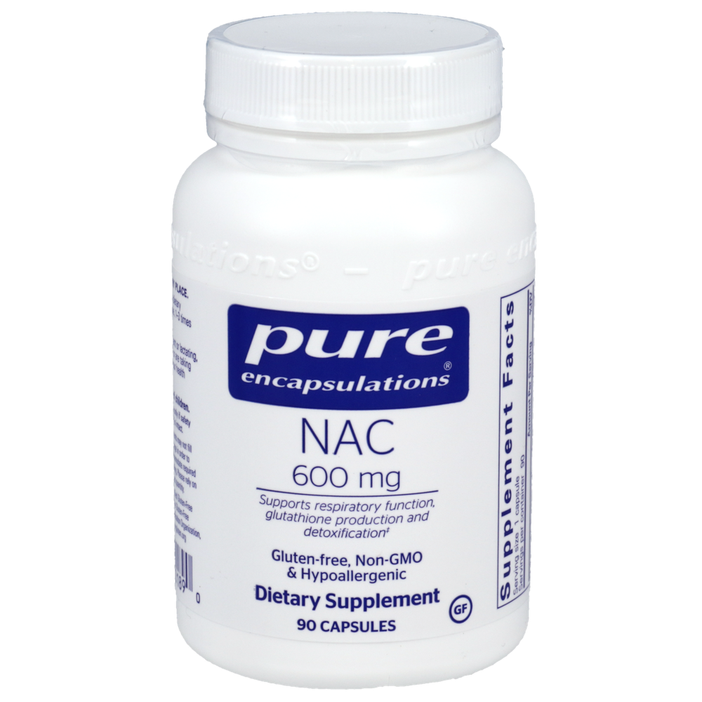 NAC 600mg, 90 Capsules , Brand_Pure Encapsulations Form_Capsules Requires Consultation Size_90 Capsules