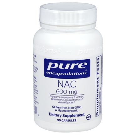 NAC 600mg, 90 Capsules , Brand_Pure Encapsulations Form_Capsules Requires Consultation Size_90 Capsules