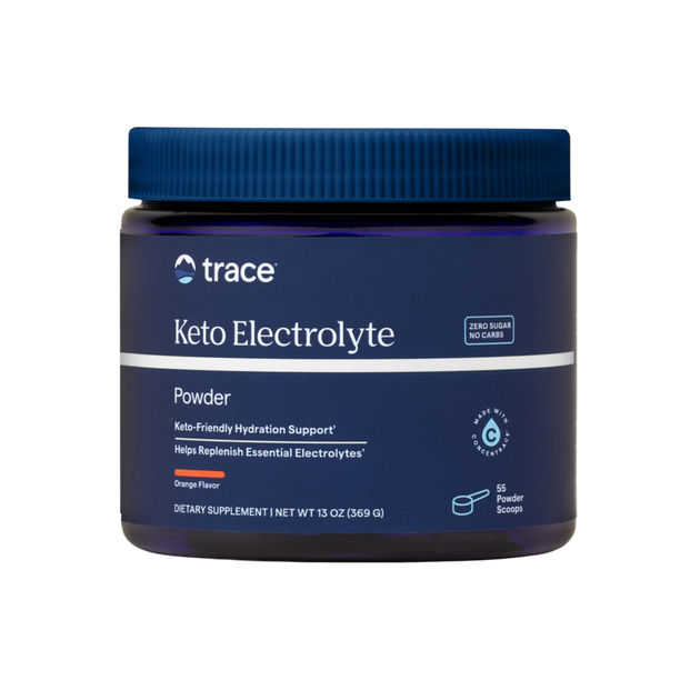 Keto Electrolyte Powder Orange, 369 g Powder , Brand_Trace Minerals Form_Powder Size_369 g