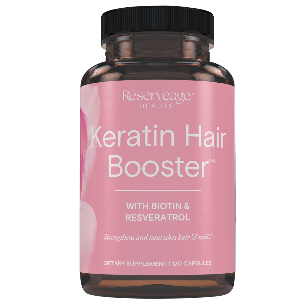 Keratin Hair Booster, 120 Capsules