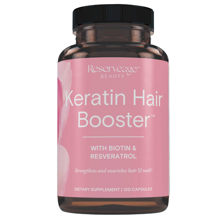 Keratin Hair Booster, 120 Capsules
