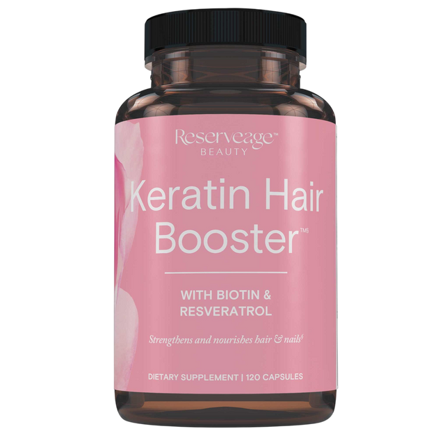 Keratin Hair Booster, 120 Capsules , Brand_Reserveage Form_Capsules Requires Consultation Size_120 Capsules