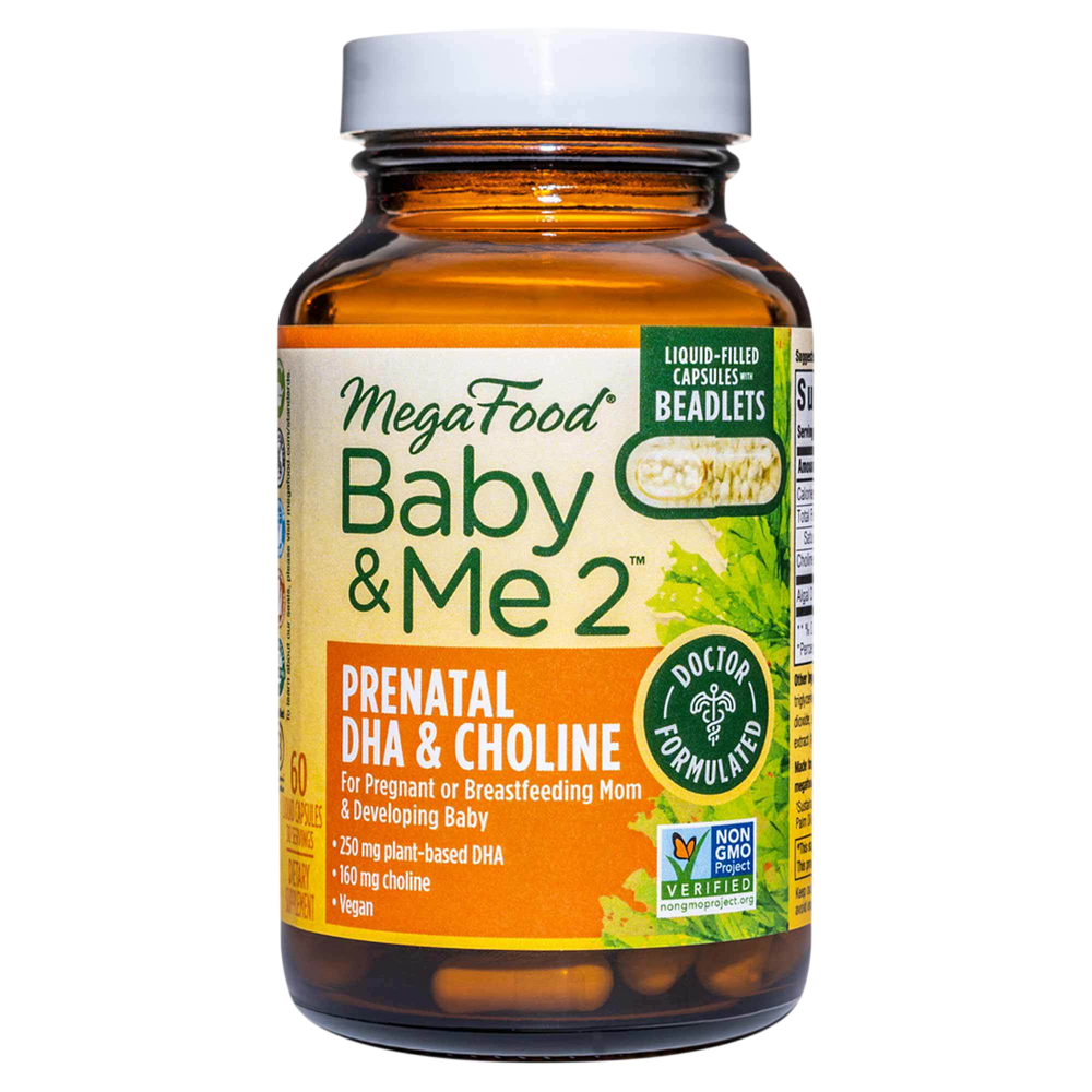 Baby & Me 2 Prenatal DHA & Choline, 60 Capsules