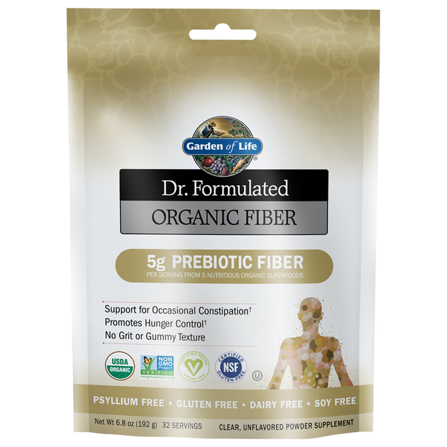 Dr. Formulated ORGANIC FIBER (Unflavored), 192 g