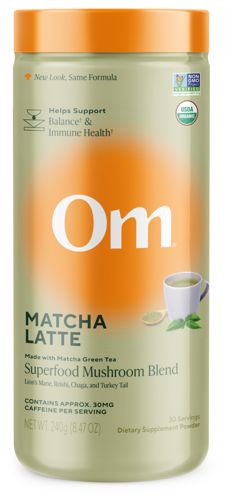 Superfood Mushroom Blend, Matcha Latte, 240 Grams , Form_Powder