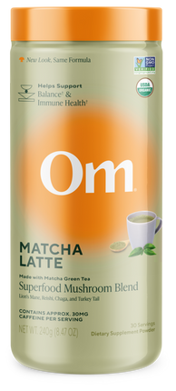 Superfood Mushroom Blend, Matcha Latte, 240 Grams , Form_Powder