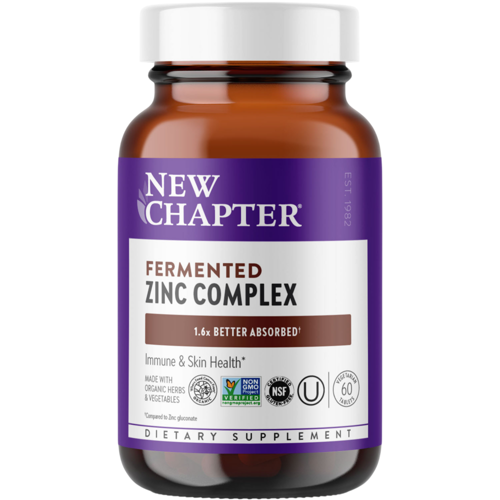 Fermented Zinc Complex, 60 tablets