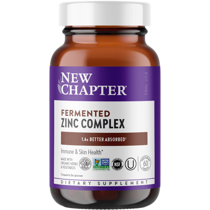 Fermented Zinc Complex, 60 tablets