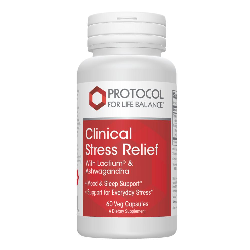 Clinical Stress Relief, 60 Capsules , Brand_Protocol for Life Balance capsules Form_Capsules Requires Consultation Size_60 Capsules