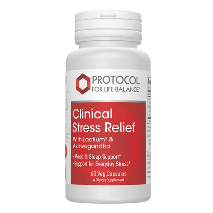 Clinical Stress Relief, 60 Capsules , Brand_Protocol for Life Balance capsules Form_Capsules Requires Consultation Size_60 Capsules