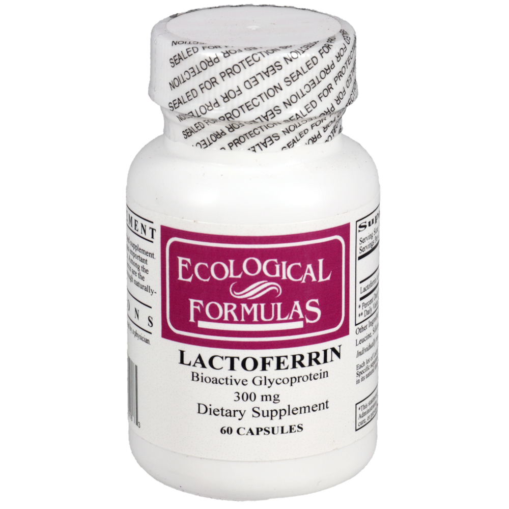 Lactoferrin 300mg, 60 Capsules