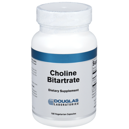 Choline Bitartrate 500mg, 100 Capsules