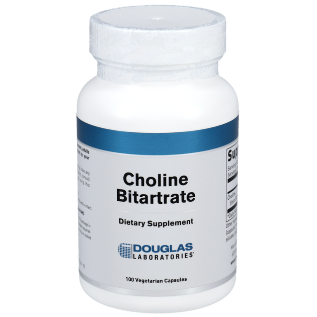 Choline Bitartrate 500mg, 100 Capsules