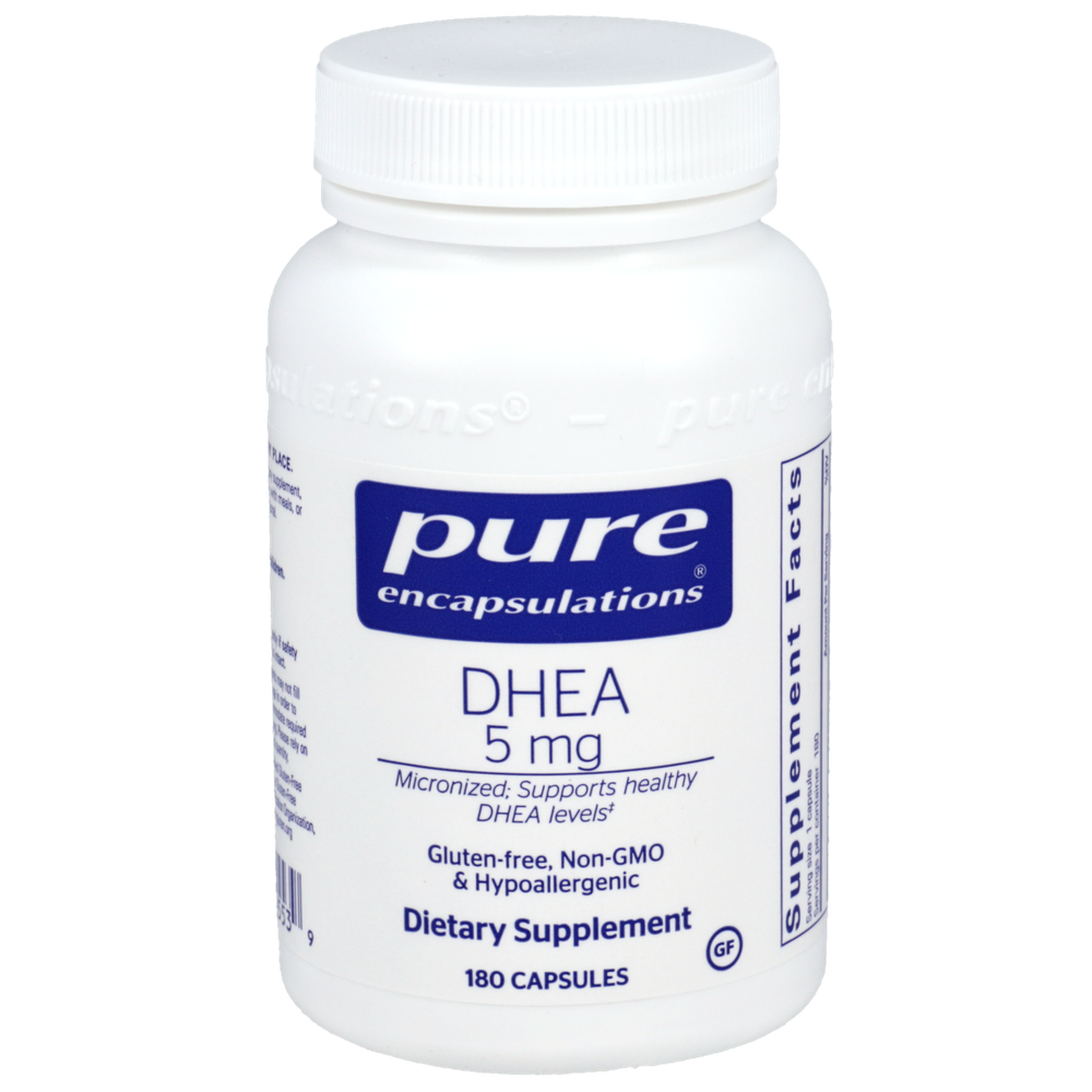 DHEA 5mg, 180 Capsules , Brand_Pure Encapsulations Form_Capsules Requires Consultation Size_180 Capsules